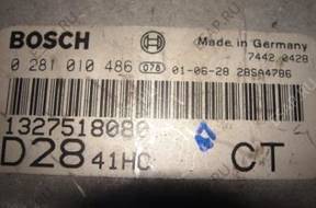 БЛОК УПРАВЛЕНИЯ   BOSCH - 0281 010 486 DUCATO 2.8