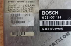 БЛОК УПРАВЛЕНИЯ BOSCH 0281001192