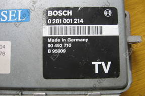 БЛОК УПРАВЛЕНИЯ Bosch 0281001214 - Opel Omega 2.5 Tds
