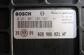 БЛОК УПРАВЛЕНИЯ Bosch 0281001308/309 Golf 1.9 Tdi; 1995 год.