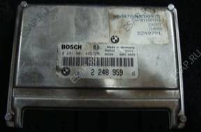 БЛОК УПРАВЛЕНИЯ BOSCH 0281001445 BMW E46 320D