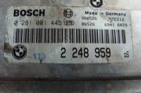 БЛОК УПРАВЛЕНИЯ BOSCH 0281001445 BMW E46 320D