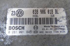 БЛОК УПРАВЛЕНИЯ   Bosch 0281001845 038906018BL