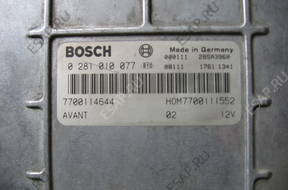 БЛОК УПРАВЛЕНИЯ Bosch 0281010077 - Renault Scenic 1.9 dti