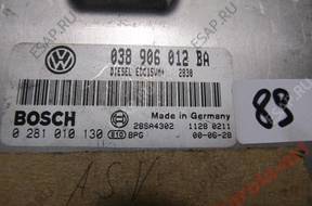 БЛОК УПРАВЛЕНИЯ BOSCH 0281010130 VW 038906012BA PK ПО