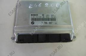 БЛОК УПРАВЛЕНИЯ BOSCH 0281010205 BMW E46 2.0D 136K