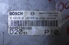 БЛОК УПРАВЛЕНИЯ BOSCH 0281010346 BOXER JUMPER HDI 3112