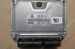 БЛОК УПРАВЛЕНИЯ BOSCH 0281010380 VW 038906012CL