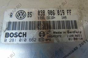 БЛОК УПРАВЛЕНИЯ , Bosch 0281010662,038906019FF.