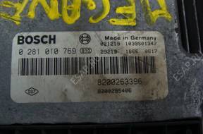 БЛОК УПРАВЛЕНИЯ BOSCH 0281010769 RENAULT 1.9 DCI