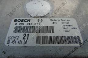 БЛОК УПРАВЛЕНИЯ , Bosch 0281010871,9645442480.
