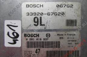 БЛОК УПРАВЛЕНИЯ BOSCH 0281010937 33920-67G20