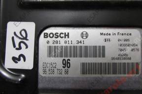 БЛОК УПРАВЛЕНИЯ BOSCH 0281011341 9653873280 EDC15C2