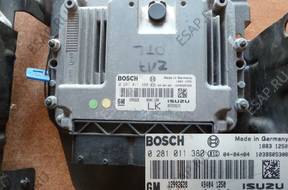 БЛОК УПРАВЛЕНИЯ BOSCH 0281011380 Z17DTL 1.7 CDTI