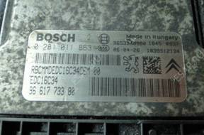 БЛОК УПРАВЛЕНИЯ BOSCH 0281011863 CITROEN PEUGEOT 2535