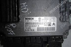 БЛОК УПРАВЛЕНИЯ   BOSCH 0281012529 PG 207 1.4 HDI