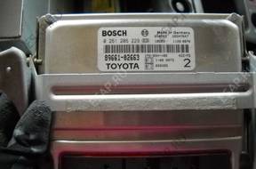 БЛОК УПРАВЛЕНИЯ bosch 89661-02663  toyota corolla 2001 год 1.4