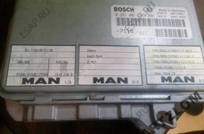 БЛОК УПРАВЛЕНИЯ BOSCH EDC MAN 0281001345
