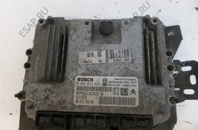 БЛОК УПРАВЛЕНИЯ BOSCH PEUGEOT 206 LIFT 1.4HDI 2005