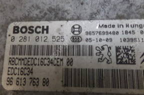 БЛОК УПРАВЛЕНИЯ BOSCH PEUGEOT 206 LIFT 1.4HDI 2005