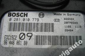 БЛОК УПРАВЛЕНИЯ BOSCH PEUGEOT CITROEN HDI 0281010779