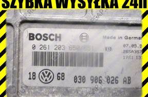 БЛОК УПРАВЛЕНИЯ   BOSCH VOLKSWAGEN VW 030906026AB