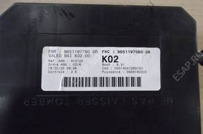 БЛОК УПРАВЛЕНИЯ BSI 9651197080 PEUGEOT 307 1.4 8V