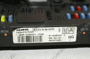 БЛОК УПРАВЛЕНИЯ   BSI 9652474680 206 XSARA PICASSO EU