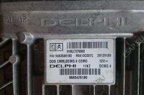 БЛОК УПРАВЛЕНИЯ BSI 9663548180 КОМПЛЕКТ PEUGEOT 308 2.0 HDI