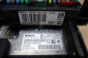 БЛОК УПРАВЛЕНИЯ BSI BSM НАБОР ЗАЖИГАНИЯ PEUGEOT 207 1.6HDI