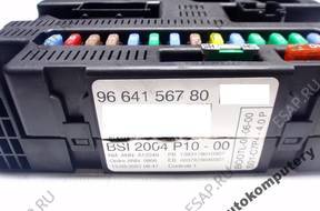 БЛОК УПРАВЛЕНИЯ BSI CITROEN C3 9664156780 p10 БЕЗ КОДА