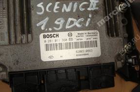 БЛОК УПРАВЛЕНИЯ BSI КАРТА КОМПЛЕКТ SCENIC II 1.9 DCI 120PS