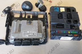 БЛОК УПРАВЛЕНИЯ BSI КОМПЛЕКТ CITROEN C3 1.6 HDI  0281013868