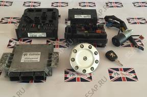 БЛОК УПРАВЛЕНИЯ BSI КОМПЛЕКТ PEUGEOT 206 2.0 16V 9645214980