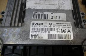 БЛОК УПРАВЛЕНИЯ BSI КОМПЛЕКТ PEUGEOT 207 1.6HDI 9674245180