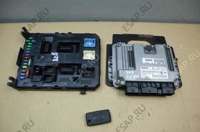 БЛОК УПРАВЛЕНИЯ BSI КОМПЛЕКТ PEUGEOT 307 1.6 HDI 0281011629