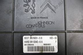 БЛОК УПРАВЛЕНИЯ BSI КОМПЛЕКТ PEUGEOT 307 1.6 HDI 0281011629