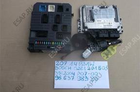 БЛОК УПРАВЛЕНИЯ BSI КОМПЛЕКТ PEUGEOT 308 1.4 16V 0261201505