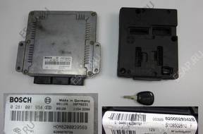 БЛОК УПРАВЛЕНИЯ BSI КОМПЛЕКТ RENAULT SCENIC I 1 DCI