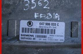 БЛОК УПРАВЛЕНИЯ BSI КОМПЛЕКТ ЗАЖИГАНИЯ FABIA I 047906033C