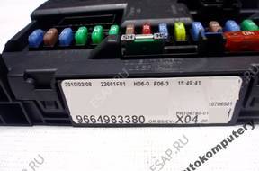 БЛОК УПРАВЛЕНИЯ BSI PEUGEOT 207 9664983380 x04 БЕЗ КОДА