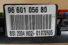 БЛОК УПРАВЛЕНИЯ BSI PEUGEOT 307 01-05 9660105680 2004 H02