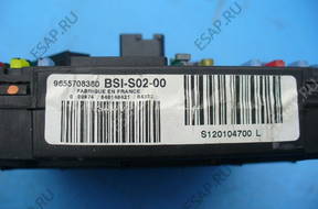 БЛОК УПРАВЛЕНИЯ BSI-S02 nr.9655708380 Peugeot 307