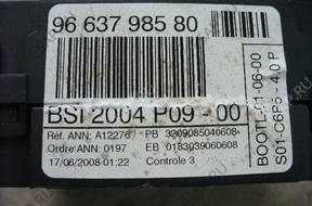 БЛОК УПРАВЛЕНИЯ BSI VALEO 9663798580 P09 - 00