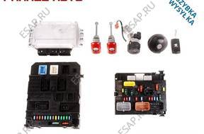 БЛОК УПРАВЛЕНИЯ BSI ЗАМОК ЗАЖИГАНИЯ КЛЮЧ PEUGEOT 207 1.4 16V