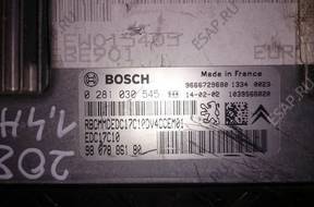 БЛОК УПРАВЛЕНИЯ BSI ЗАМОК ЗАЖИГАНИЯ КОМПЛЕКТ Peugeot 208 1.4HDI