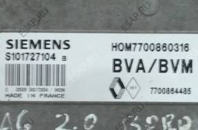 БЛОК УПРАВЛЕНИЯ BVA/BVM ИММОБИЛАЙЗЕР DO ODPALENIA LAGUNA I 2.0 8V