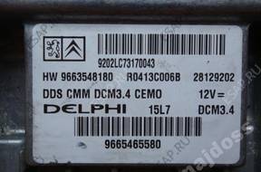 БЛОК УПРАВЛЕНИЯ C5 407 2.0HDI 28129202 9665465580 DCM3.4