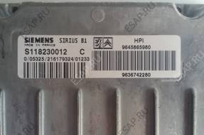 БЛОК УПРАВЛЕНИЯ   C5 S118230012C SIRIUS 81 HPI