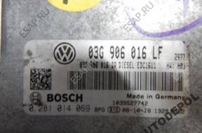 БЛОК УПРАВЛЕНИЯ   CADDY  03G906016LF 0281014069